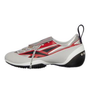 锐步(REEBOK)中性休闲鞋男女同款板鞋轻便舒适百搭金属灰红运动鞋