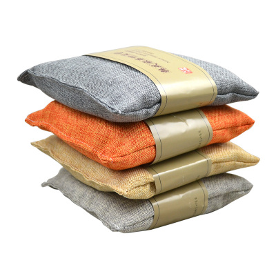 敏胤MYL-6650 韩式麻布竹炭包 500G 袋装 混色 竹炭包 混色装