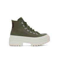 匡威(CONVERSE)女款跑步鞋圆头高帮系带休闲鞋橡胶鞋底防滑耐磨运