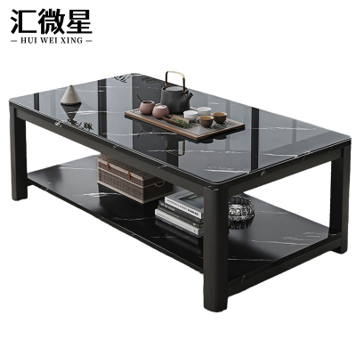 汇微星玻璃茶几1400*600*460mm张