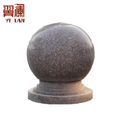 翼澜挡车石球50cm 个