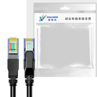 维斯科 Vas-C6-1M 六类非屏蔽网线 1米/根(计价单位:根)黑色