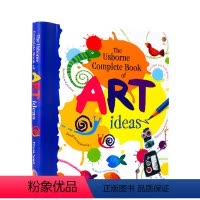 绘画小点子 [正版]Usborne 写作活动书系列 绘画小点子/365个科学创意 英文原版进口图书 亲子早教书儿童趣味插