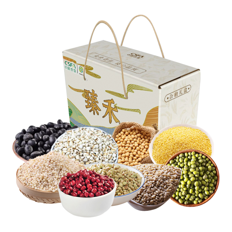 中垦飨味堂 杂粮礼盒·臻禾 3360g(盒) 中国农垦出品