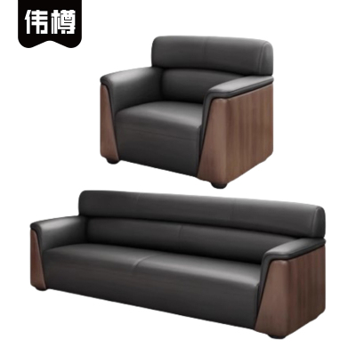 伟樽商务沙发单+三人位1900*810*850mm套