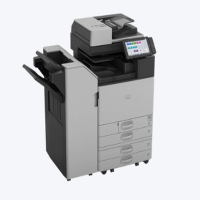 理光(Ricoh) IM C4510 墨粉锁 四纸盒 送稿器 1000页小册子装订器 每分钟45页A3彩色多功能一体机