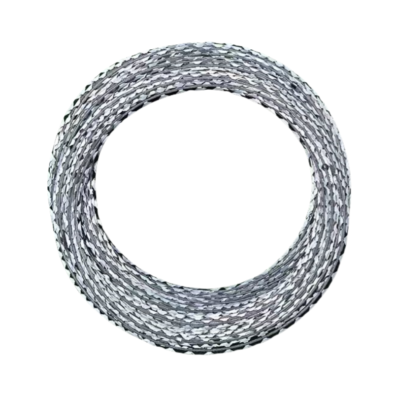 智铮朗月 镀锌滚笼刀片刺绳防护网 50cm*10米 卷