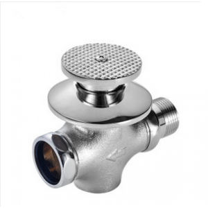 九牧王全铜脚踏式蹲便器冲水阀脚踩阀大便冲洗阀厕所自闭式延时阀厨卫