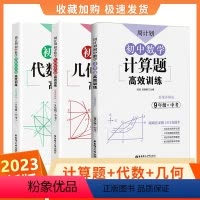 [全3册]计算题+几何综合题+代数综合题 九年级/初中三年级 [正版]周计划初中中考数学计算题高效训练九年级计算题专项训