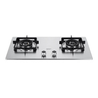 帅康(Sacon)燃气灶煤气灶双灶家用 5.2KW灶具750mm大面板可调节免扩孔JZT-3B811天然气