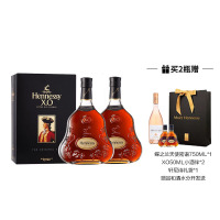 Hennessy 轩尼诗 XO 干邑白兰地 洋酒 700ml 双支