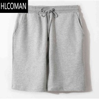 HLCOMAN616福利款!毛圈棉短裤休闲运动宽松纯色五分裤男女同款大码