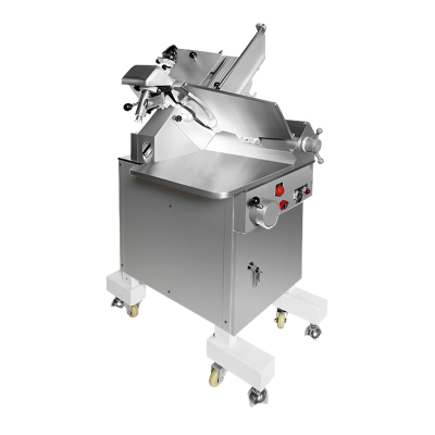 lecon/乐创 切片机全自动商用切肉机牛羊肉卷电动台式不锈钢 14寸立式全自动切肉片机