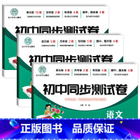 [主科3科]语文+数学+英语 八年级下 [正版]初二下册全套试卷 八年级语文数学英语物理政治历史地理生物同步测试卷人教版