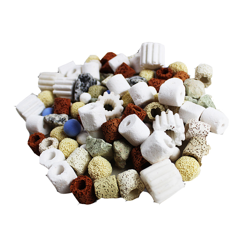 鱼缸水族箱过料 十一合一陶瓷生化环细菌屋 过滤器