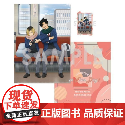 正版日谷 SOL 排球少年系列周边 One Fine Day文件夹