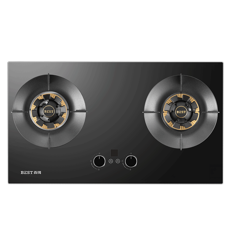 百得(BEST)华帝股份燃气灶AQ27 5.0kW台嵌两用灶具梯焱火燃烧系统双边99min智能定时加宽底壳自由换装液化气