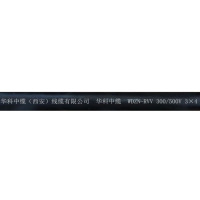 华科中缆软电缆WDZN-RVV-300/500V-3*4 米