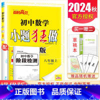 [提优版]八年级上册数学苏科版 初中通用 [正版]2025初中小题狂做七八九年级下册上册提优版巅峰语文数学英语物理化学人