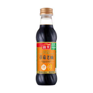 海天 草菇系列 老抽酱油[特级酱油]500ml 红烧上色 中华老字号