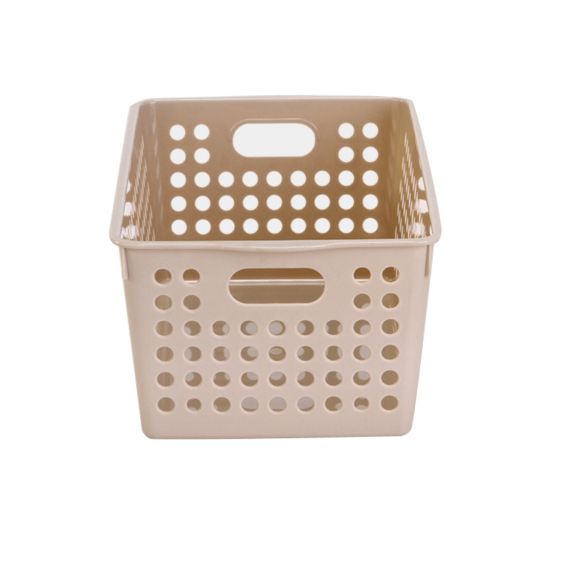 茶花 2898圆点收纳筐-S 30.3*14*12.4cm/个
