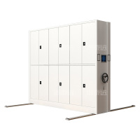 洛泰远 LTY3110819智能密集架移动式档案柜钢制轨道智能密集柜 一列3组2800*560*2360