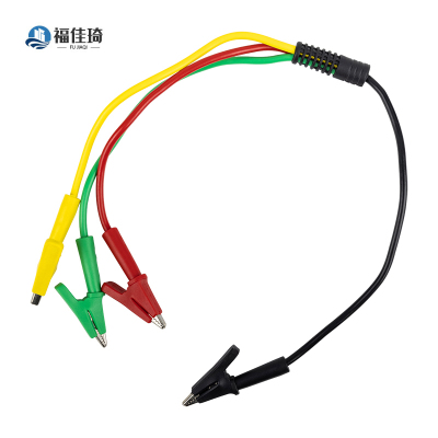 福佳琦 鳄鱼夹 一拖三/个