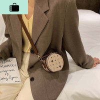 废柴拇指包迷你小圆包包女2020新款高级感洋气单肩包质感斜挎小包NEW LAKE女斜挎包