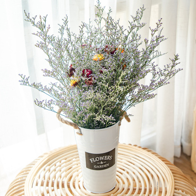 云南勿忘我干花花束客厅摆设满天星真花装饰摆件小大束论斤卖