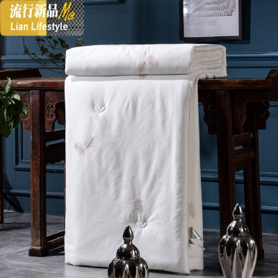 [牛货]刺绣竹纤维棉混纺春秋冬被芯3M新雪丽纤维 三维工匠被子