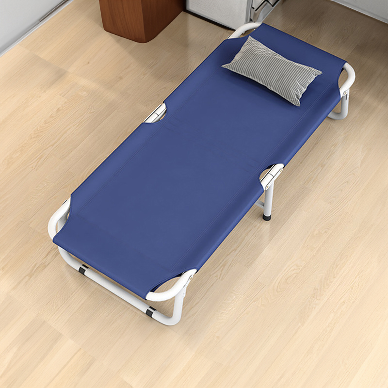 千里谷QLG-WXY02 二折舒适折叠床(计价单位:把)深蓝色