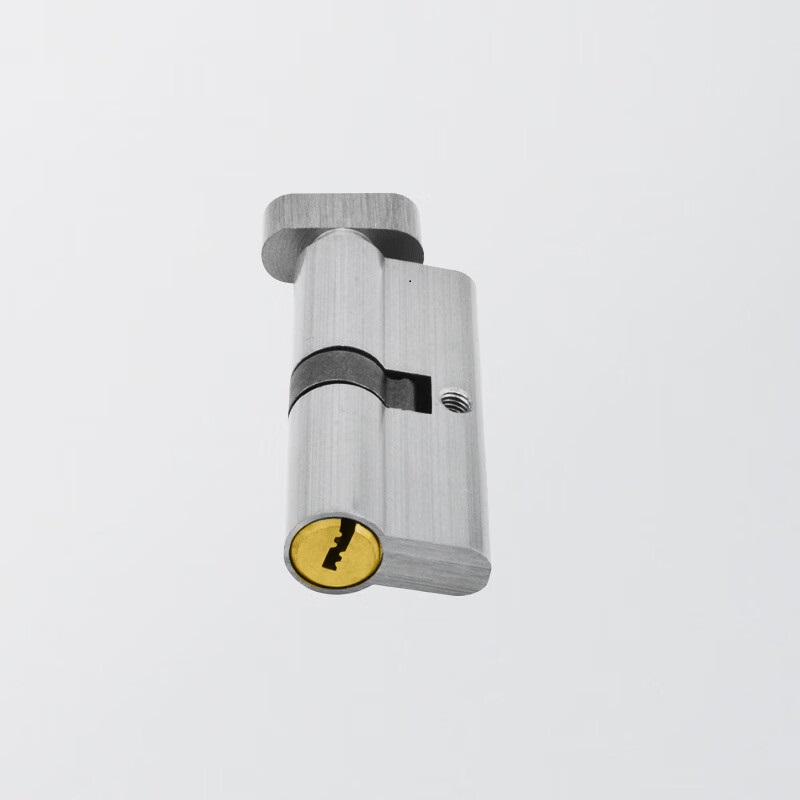 通用型锁芯防盗锁芯 木门 房门锁 小80mm铝合金 (40+40)