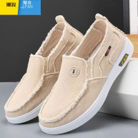 聚范老北京布鞋男鞋春季透气男士休闲懒人一脚蹬帆布运动潮鞋休闲布鞋