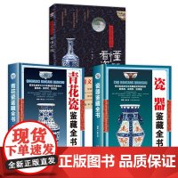 [3册]青花瓷鉴藏全书+瓷器鉴藏全书+看懂瓷器探寻中国文化之美 书籍