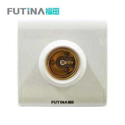 福田 灯头灯座明装 E27螺口底座直径86mm 个