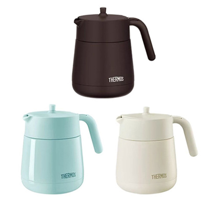 膳魔師保温壶850ml不锈钢带把手防尘杯盖TCHC-850C(颜色随机)