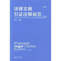 音像法律文献引注释规范:建议稿罗伟主编