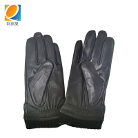 阿祺果 羊皮手套 黑色M/L 请备注男女款和尺码 双