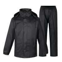 优诗提念YSTN-YY06分体款雨衣均码(计价单位:件)黑色