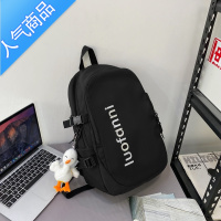 封后大学生书包女韩版原宿ulzzang高中大容量16寸电脑背包简约双肩包