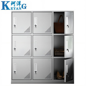 珂洋 不锈钢矮柜 九门 台