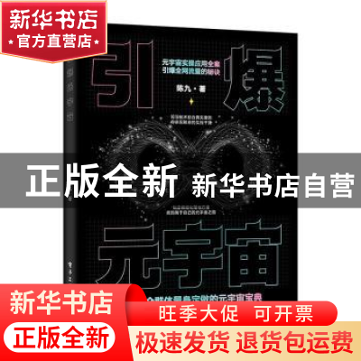 正版 引爆元宇宙 陈九 电子工业出版社 9787121432675 书籍