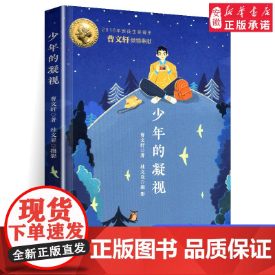 正版 少年的凝视 寒暑假读一本好书 曹著 三四五六年级课外阅读故事书 6-9-12岁小学生课外阅读 正版儿童书籍 a