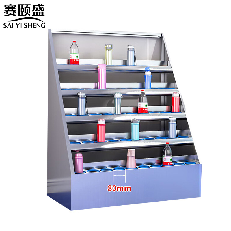 赛颐盛不锈钢水杯架50位1250*1050*590mm(201)台