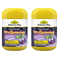 Nature’s Way佳思敏儿童黑接骨木抗感冒软糖 提高免疫维生素 60粒 2瓶
