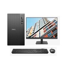 戴尔(DELL)ECT1250 商用办公台式机电脑主机 整机含键鼠套装 I3-14100 8G内存 2T机械+512G固态 180W 大机箱 WIN11 配23.8英寸显示器
