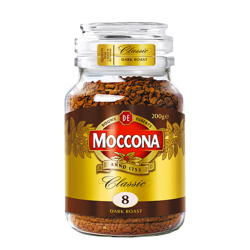 摩可纳经典深度烘焙(8号)冻干速溶咖啡200g