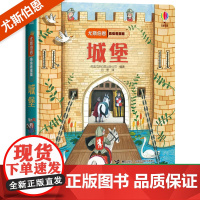 尤斯伯恩偷偷看里面系列城堡儿童立体书3-6-8岁翻翻书 咬撕不烂科普书籍启蒙早教益智认知百科全书揭秘系列图画书3d绘本奇