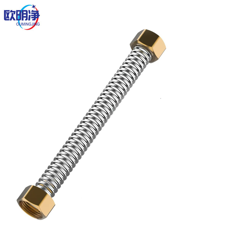 304不锈钢波纹管全铜螺口1寸 30cm 根