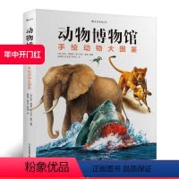 [正版] 动物博物馆 手绘动物大图鉴精装本 儿童认知自然百科全景指南 感知生命之美